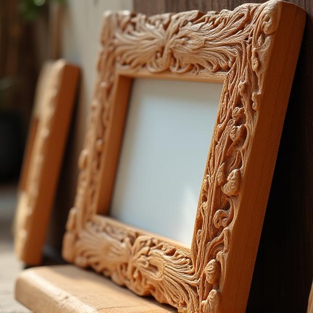 Cornice in legno di recupero